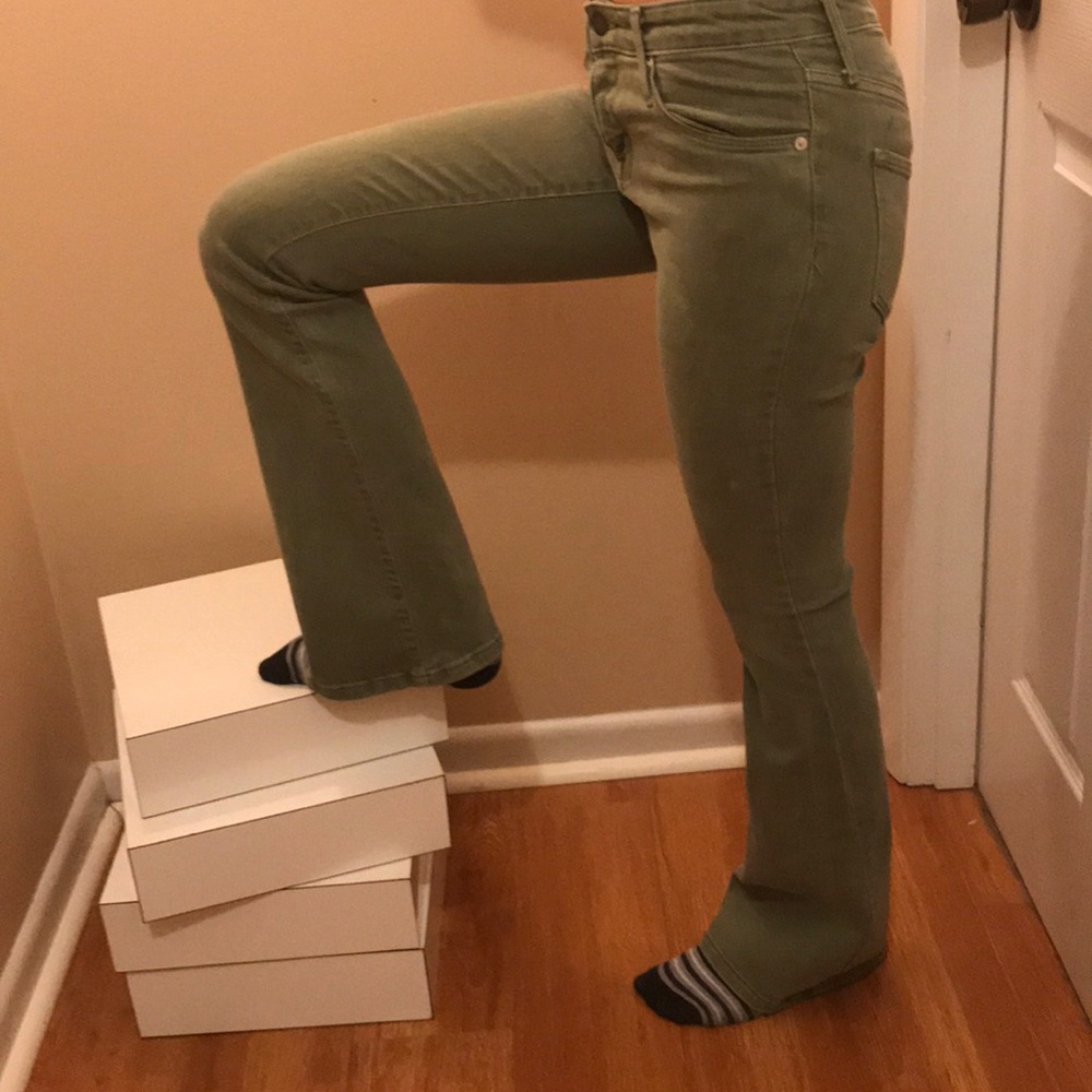 Sage Flare Jeans